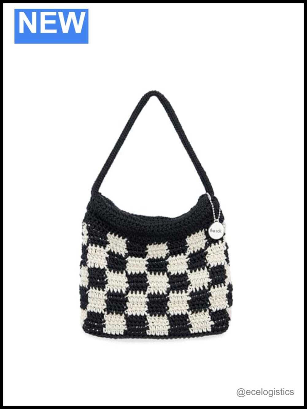 The Sak Ava Mini Hobo Handbag Recycled Polypropylene Yarn Crochet